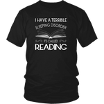 "Sleeping disorder" Unisex T-Shirt - Gifts For Reading Addicts