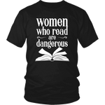 "Women who read" Unisex T-Shirt - Gifts For Reading Addicts