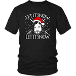 "Let It Snow" Unisex T-Shirt - Gifts For Reading Addicts