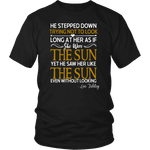 "As if she were the sun" Unisex T-Shirt - Gifts For Reading Addicts