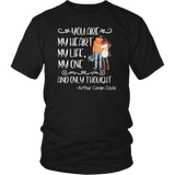 "My heart my life" Unisex T-Shirt - Gifts For Reading Addicts