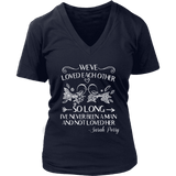 "We've loved each other" V-neck Tshirt - Gifts For Reading Addicts