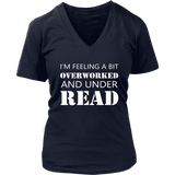 "Under Read" V-neck Tshirt - Gifts For Reading Addicts