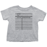 Library Card Toddler T-Shirt - Gifts For Reading Addicts