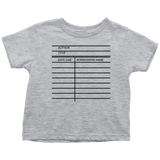 Library Card Toddler T-Shirt - Gifts For Reading Addicts