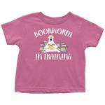 "Bookworm In Training"Toddler T-Shirt - Gifts For Reading Addicts