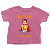 "Reading gives me"TODDLER TSHIRT - Gifts For Reading Addicts