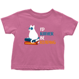 "I'd rather be reading" TODDLER TSHIRT - Gifts For Reading Addicts