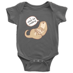 "I otter be reading" BABY BODYSUITS - Gifts For Reading Addicts