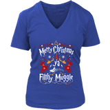 "Ya Filthy Muggle" V-neck Tshirt - Gifts For Reading Addicts