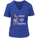 "Women who read" V-neck Tshirt - Gifts For Reading Addicts