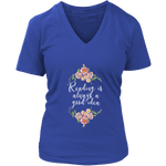 "Reading" V-neck Tshirt - Gifts For Reading Addicts