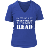 "Under Read" V-neck Tshirt - Gifts For Reading Addicts