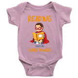 "Reading gives me" BABY BODYSUITS - Gifts For Reading Addicts