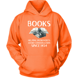 "Books" Hoodie - Gifts For Reading Addicts