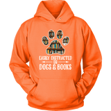 "Dogs and books" Hoodie - Gifts For Reading Addicts