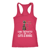 "Cats and books" Women's Tank Top - Gifts For Reading Addicts