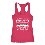 "You are sunlight" Women's Tank Top - Gifts For Reading Addicts