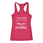 "Sleeping disorder" Women's Tank Top - Gifts For Reading Addicts