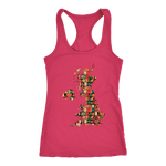 "UK Bookish Map" Women's Tank Top - Gifts For Reading Addicts