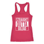 "Straight outta gilead" Women's Tank Top - Gifts For Reading Addicts