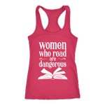 "Women who read" Women's Tank Top - Gifts For Reading Addicts