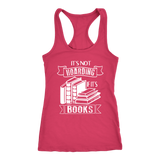 "It's Not Hoarding If It's Books" Women's Tank Top - Gifts For Reading Addicts