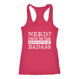 "Nerd?" Women's Tank Top - Gifts For Reading Addicts