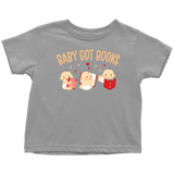 "Baby Got Books"Toddler T-Shirt - Gifts For Reading Addicts