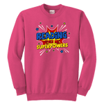 ''Reading gives me"YOUTH CREWNECK SWEATSHIRT - Gifts For Reading Addicts