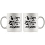 "Women who read"11oz white mug - Gifts For Reading Addicts