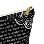 The Night Circus Book Page Accessory Pouch for book lovers - Gifts For Reading Addicts