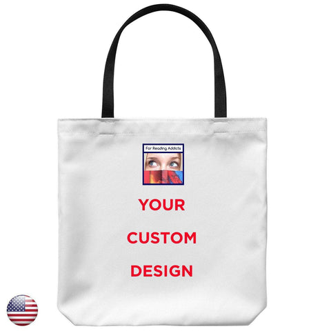 Custom tote bag with your favourite book cover - Gifts For Reading Addicts