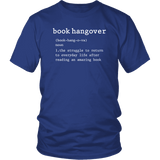 "Book hangover" Unisex T-Shirt - Gifts For Reading Addicts