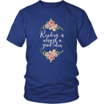 "Reading" Unisex T-Shirt - Gifts For Reading Addicts