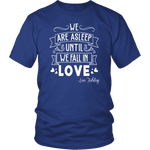 "We fall in love" Unisex T-Shirt - Gifts For Reading Addicts