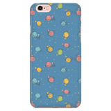 Colorful Bookish Pattern Phone Case blue - Gifts For Reading Addicts