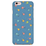 Colorful Bookish Pattern Phone Case blue - Gifts For Reading Addicts