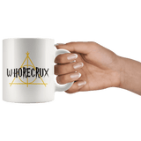 "Whorecrux"11oz White Mug - Gifts For Reading Addicts