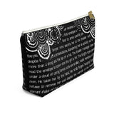 The Night Circus Book Page Accessory Pouch for book lovers - Gifts For Reading Addicts