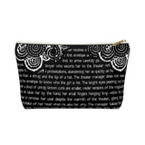 The Night Circus Book Page Accessory Pouch for book lovers - Gifts For Reading Addicts