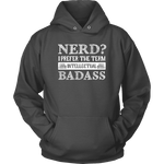 "Nerd?" Hoodie - Gifts For Reading Addicts