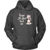 "The Book Nerd Life" Hoodie - Gifts For Reading Addicts