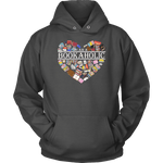 "I am a bookaholic" Hoodie - Gifts For Reading Addicts