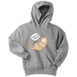 "I otter be reading" YOUTH HOODIE - Gifts For Reading Addicts