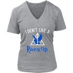 "i Don't Give A Ravencrap" V-neck Tshirt - Gifts For Reading Addicts