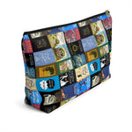 Books pattern Accessory Pouch for book lovers - Gifts For Reading Addicts