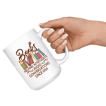 "Avoid Conversations since 1454"15oz White Mug - Gifts For Reading Addicts