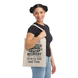 I'm A Bookaholic Canvas Tote Bag - Vintage style - Gifts For Reading Addicts