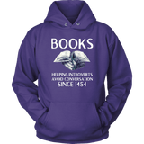 "Books" Hoodie - Gifts For Reading Addicts